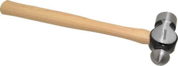 Paramount - 3 Lb Head Ball Pein Hammer - Wood Handle, 16-1/2" OAL - Makers Industrial Supply