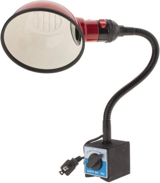 Value Collection - Magnetic Mounted, Magnifying Task Light - Nonmagnifying - Makers Industrial Supply