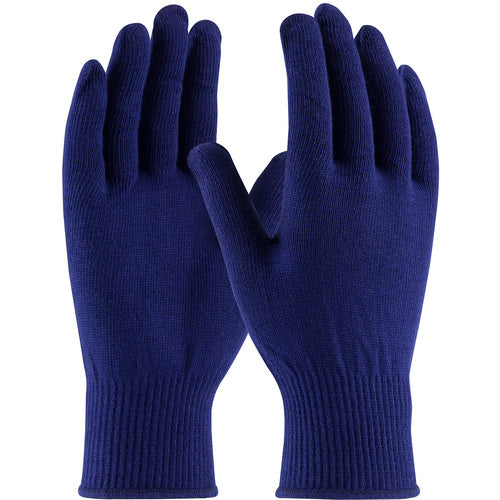 ‎41-005M Insulated Seamless Knit - Polypropylene Gloves - 13 Gauge - Weight - Dark Blue - Exact Industrial Supply