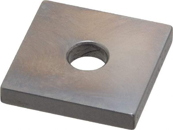 Mitutoyo - 0.149" Square Steel Gage Block - Accuracy Grade 0, Includes Certificate of Inspection - Makers Industrial Supply