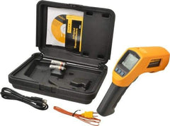 Fluke - -40 to 800°C (-40 to 1472°F) Infrared Thermometer - 50:1 Distance to Spot Ratio - Makers Industrial Supply