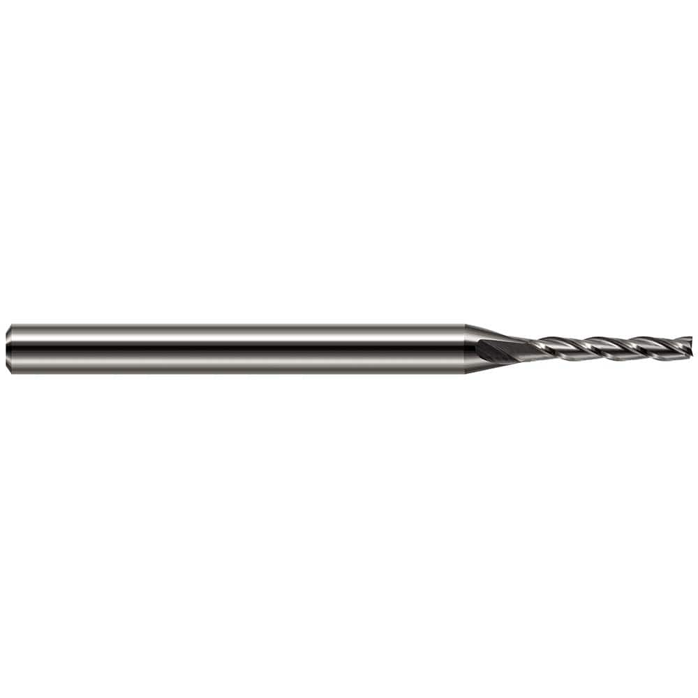 Harvey Tool - 0.045", 0.225" LOC, 1/8" Shank Diam, 2-1/2" OAL, 4 Flute, Solid Carbide Square End Mill - Exact Industrial Supply