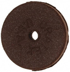 Cratex - 7/8" Diam x 1/8" Hole x 1/8" Thick, Surface Grinding Wheel - Fine Grade, No Recess - Makers Industrial Supply