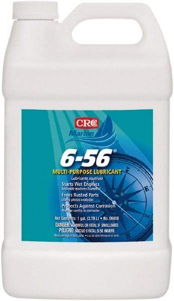 CRC - 1 Gal Bottle Nondrying Film Lubricant - Clear Blue-Green, -50°F to 250°F - Makers Industrial Supply