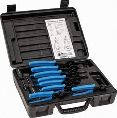 OTC - 10 Piece, Internal/External Snap Ring Pliers Set - For Use with All Vehicles - Makers Industrial Supply