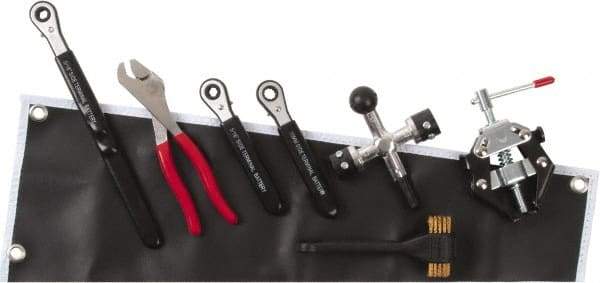 OTC - 7 Piece, Battery Service Tool Kit - For Use with All Vehicles - Makers Industrial Supply