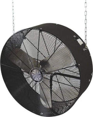 TPI - 36" Blade, Direct Drive, 1/3 hp, 6,500 & 5,400 CFM, Suspension Blower Fan - 5.6 Amps, 120 Volts, 2 Speed, Single Phase - Makers Industrial Supply