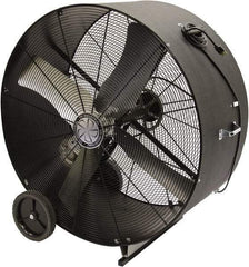 TPI - 36" Blade, Belt Drive, 1/2 hp, 6,900 CFM, Floor Style Blower Fan - 8.0 Amps, 120 Volts, 1 Speed, Single Phase - Makers Industrial Supply