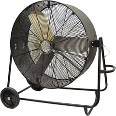 TPI - 36" Blade, Direct Drive, 1/3 hp, 6,500 & 5,400 CFM, Floor Style Blower Fan - 5.5 Amps, 120 Volts, 2 Speed, Single Phase - Makers Industrial Supply