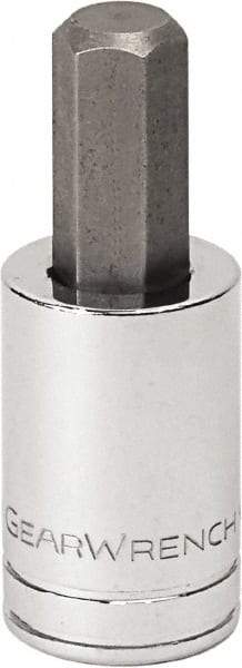 GearWrench - 3/8" Drive, 2mm Hex Bit Socket - 1-55/64" OAL, 1.181" Bit Length - Makers Industrial Supply