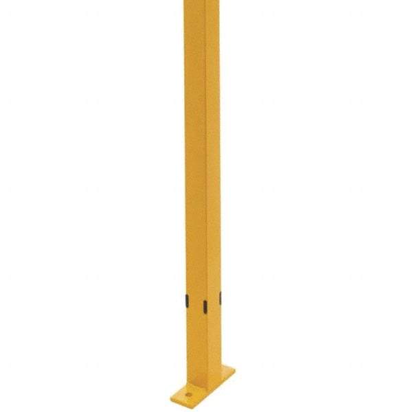 Husky - 6' Tall, Temporary Structure Post Line Guard - 2' 6" Wide - Makers Industrial Supply