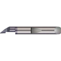 Micro 100 - 0.16" Min Bore Diam, 3/4" Max Bore Depth, 0.008" Radius Profiling Tool - Exact Industrial Supply