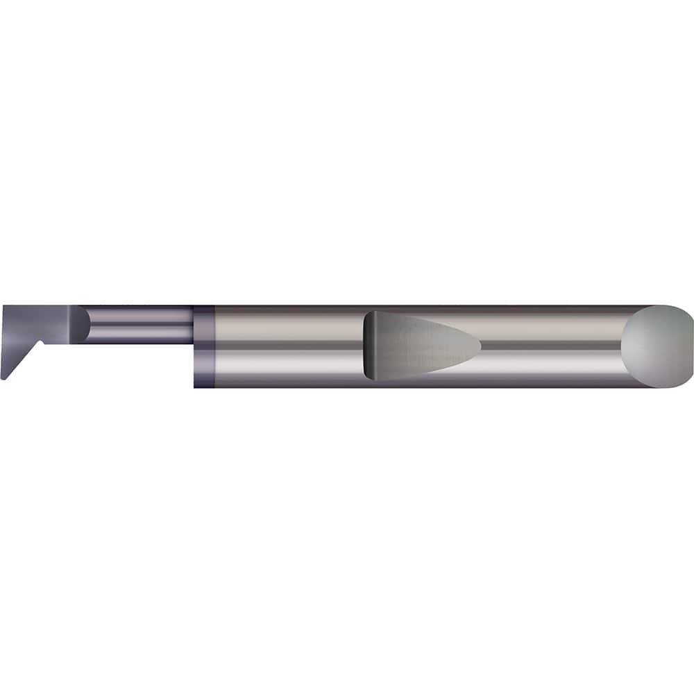 Profiling Tools; Minimum Bore Diameter (Decimal Inch): 7/32; Maximum Bore Depth (Decimal Inch): 1/2; Radius: 0.0050; Overall Length (Decimal Inch): 2; Shank Diameter (Inch): 1/4; Projection: Projection; Finish/Coating: AlTiN; Projection (Decimal Inch): 0.