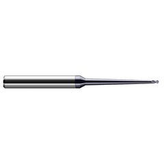 Harvey Tool - 1/8" Diam, 0.188" LOC, 2 Flute Solid Carbide Ball End Mill - Exact Industrial Supply