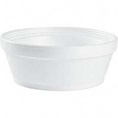 DART - Foam Food Containers, Foam, 8 oz - White - Makers Industrial Supply