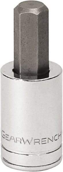 GearWrench - 1/2" Drive, 17mm Hex Bit Socket - 2-1/2" OAL, 1.49" Bit Length - Makers Industrial Supply