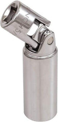 GearWrench - 13/16", 3/8" Drive, Spark Plug Hand Socket - 6 Points, 2-3/4" OAL, Alloy Steel, Full Polish Finish - Makers Industrial Supply