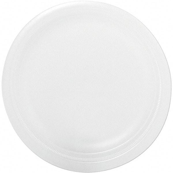 DART - Foam Dinnerware, Plate, 9" - White - Makers Industrial Supply