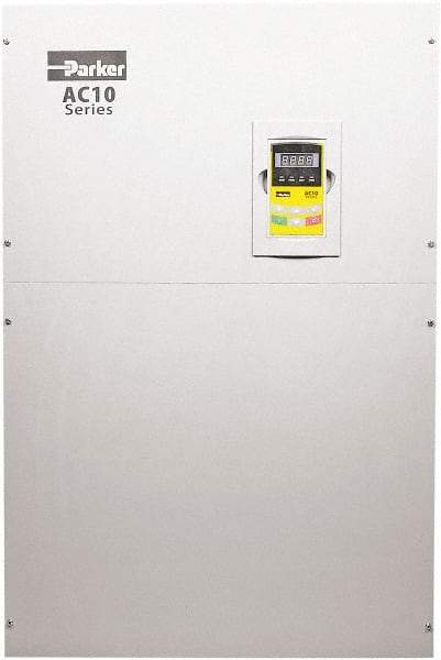 Parker - Three Phase, 460 Volt, 250 hp, Variable Frequency Drive - 22.05" Wide x 13.46" Deep x 35" High, IP20 - Makers Industrial Supply