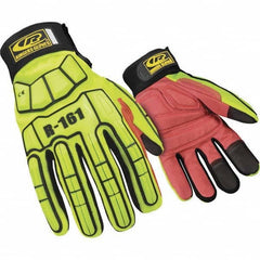 Ringers Gloves - Size S (8) Spandex High Visibility Work Gloves - Makers Industrial Supply