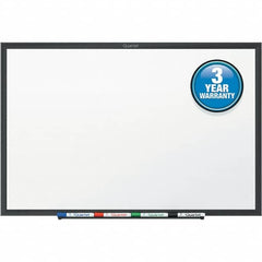 Quartet - 48" High x 72" Wide Dry Erase - Melamine, Includes Dry-Erase Marker & Mounting Hardware - Makers Industrial Supply