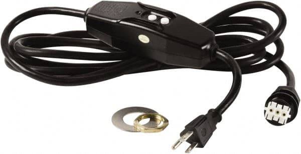 PortaCool - 12" Long, Evaporative Cooler Power Cord - For Use with PortaCool Jetstream Models - Makers Industrial Supply