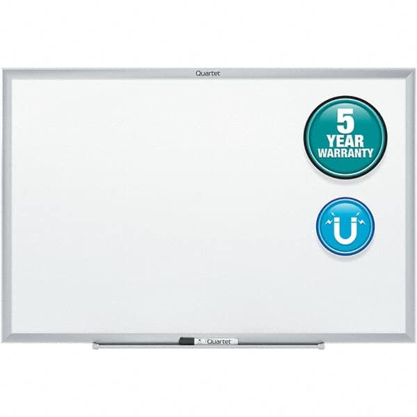 Quartet - 18" High x 24" Wide Magnetic Dry Erase Board - Steel, Includes Dry-Erase Marker & Mounting Kit - Makers Industrial Supply