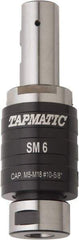 Tapmatic - 1-1/2" Straight Shank Diam Tension & Compression Tapping Chuck - 1/2 to 1-1/8" Tap Capacity, 1-1/2" Projection - Exact Industrial Supply