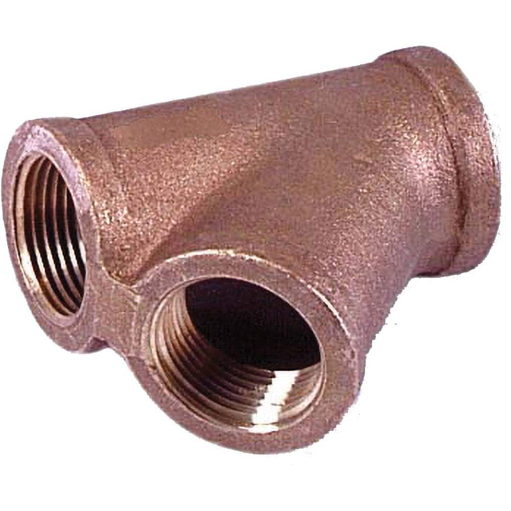 Merit Brass - Brass & Chrome Pipe Fittings Type: 45 Degree Y-Branch Fitting Size: 3/8 - Makers Industrial Supply