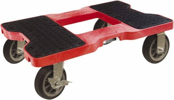 Snap-Loc - 1,500 Lb Capacity Polyethylene Dolly - 32" Long x 20-1/2" Wide x 9-1/2" High - Makers Industrial Supply