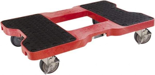 Snap-Loc - 1,500 Lb Capacity Polyethylene Dolly - 32" Long x 20-1/2" Wide x 7" High - Makers Industrial Supply