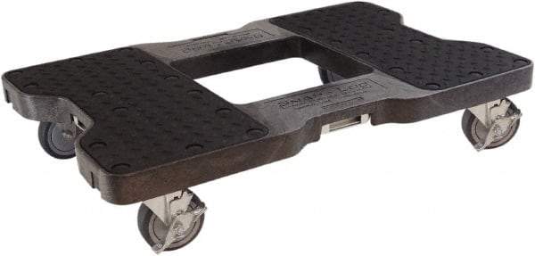 Snap-Loc - 1,500 Lb Capacity Polyethylene Dolly - 32" Long x 20-1/2" Wide x 7" High - Makers Industrial Supply