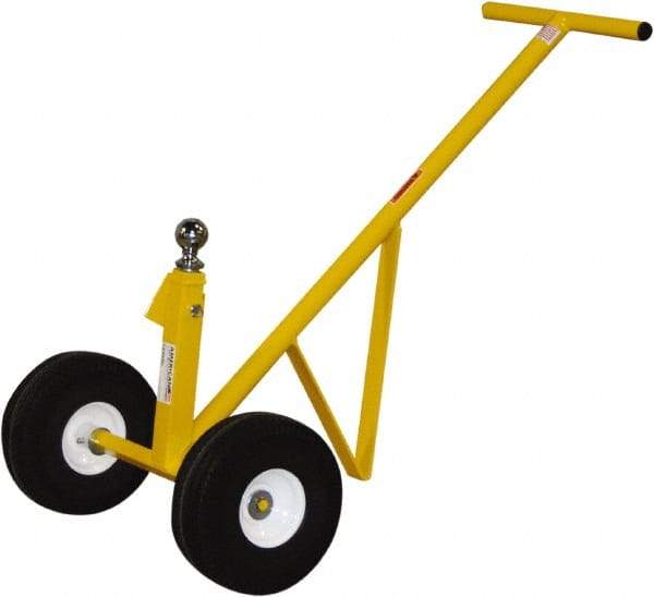 Snap-Loc - 500 Lb Capacity 46" OAH Hand Truck - Loop Handle, Steel, Pneumatic Wheels - Makers Industrial Supply