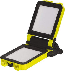 Probuilt Lighting - 120 Volt, 30 Watt, Cordless, LED Portable Handheld Work Light - 2 Heads, 2,400 Lumens, Polypropylene, 17" Long x 4.1" Wide x 8" High - Makers Industrial Supply