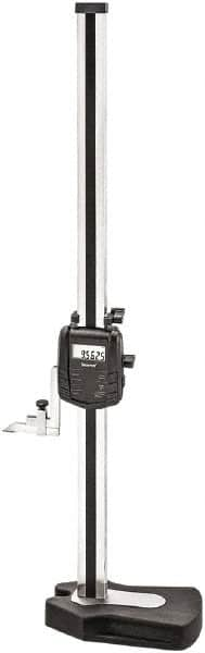 Starrett - 24" Electronic Height Gage - 0.0005" Resolution, Accurate to .0001", LCD Display, RS-232 Data Output - Makers Industrial Supply