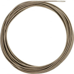 Milwaukee Tool - 5/16" x 75' Drain Cleaning Machine Cable - Inner Core, 1-1/4" to 2-1/2" Pipe, Use with Milwaukee Drain Cleaning Tools - Makers Industrial Supply