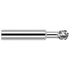 Harvey Tool - 3/16" Diam 270° Wrap Angle 0.16" LOC 4-Flute Uncoated Undercut End Mill