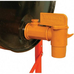 Wesco Industrial Products - 2" NPT Plastic Rigid Drum Faucet - FM Approved, No Arrester, Manual Closing, 8" Long Extension - Makers Industrial Supply