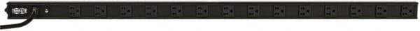 Tripp-Lite - 14 Outlets, 120 VAC20 Amps, 15' Cord, Power Outlet Strip - Rack Mount, 5-15R NEMA Configuration, 19" Strip - Makers Industrial Supply