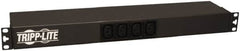 Tripp-Lite - 14 Outlets, 100/240 Volts, 20 Amps, 12' Cord, Power Outlet Strip - Rack Mount, C13/C19 NEMA Configuration, 19" Strip - Makers Industrial Supply