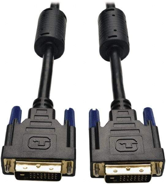 Tripp-Lite - 15' Long, DVI Computer Cable - Black, Male x Male - Makers Industrial Supply