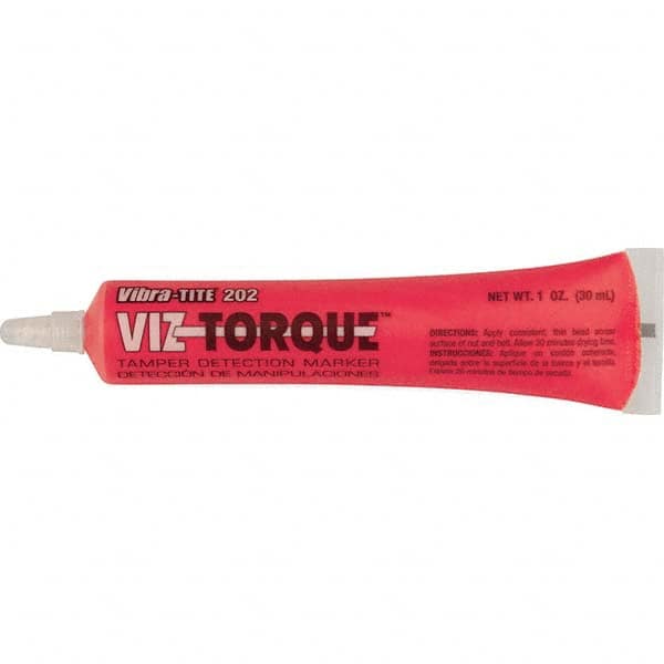 Vibra-Tite - Markers & Paintsticks Type: Visual Vibratory Indicator Color: Red - Makers Industrial Supply