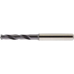 Accupro - 6.2mm 140° Spiral Flute Solid Carbide Screw Machine Drill Bit - Makers Industrial Supply