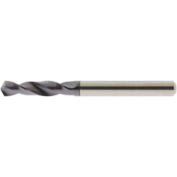 Accupro - 1/8" 118° Spiral Flute Solid Carbide Screw Machine Drill Bit - Makers Industrial Supply