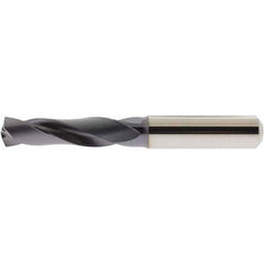 Accupro - 7/16" 140° Spiral Flute Solid Carbide Screw Machine Drill Bit - Makers Industrial Supply