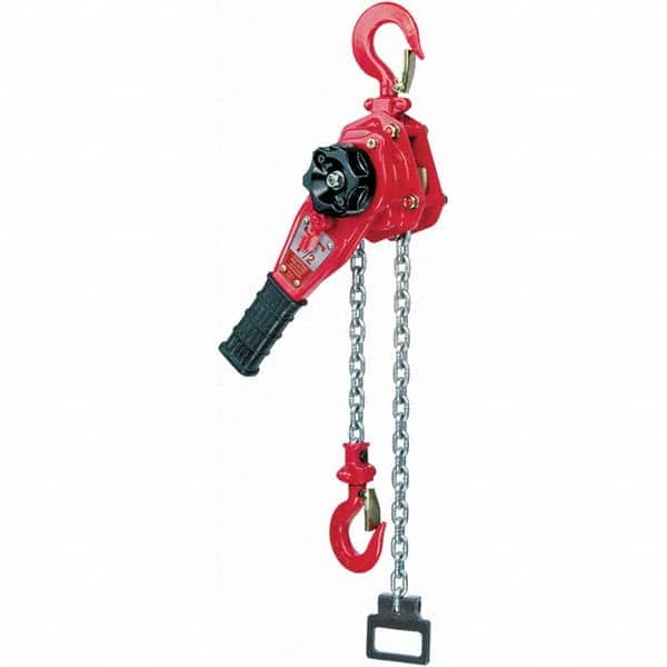 Coffing - 3,000 Lb Capacity, 15' Lift Height, Chain Manual Lever Hoist - Makers Industrial Supply