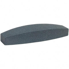 Norton - 9" Long x 2-1/2" Wide x 1-1/2" Thick, Silicon Carbide Sharpening Stone - Boat Shaped, Medium Grade - Makers Industrial Supply