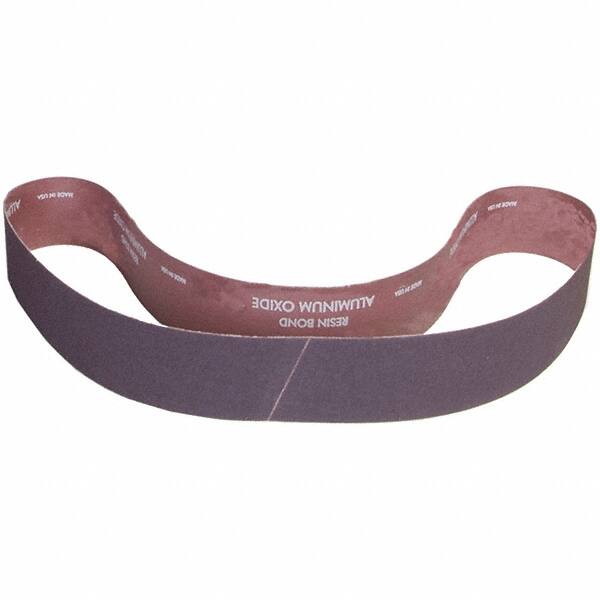 Norton - 2" Wide x 42" OAL, 180 Grit, Aluminum Oxide Abrasive Belt - Aluminum Oxide, Coated, X Weighted Cloth Backing - Makers Industrial Supply