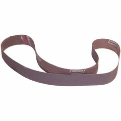 Norton - 2" Wide x 72" OAL, 220 Grit, Aluminum Oxide Abrasive Belt - Aluminum Oxide, Coated, X Weighted Cloth Backing - Makers Industrial Supply