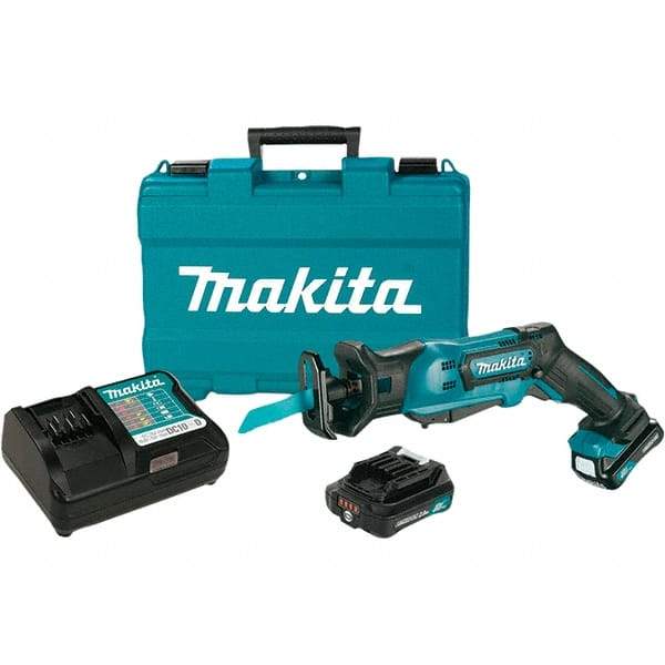 Makita - Cordless Reciprocating Saws Voltage: 12.0 Battery Chemistry: Lithium-Ion - Makers Industrial Supply